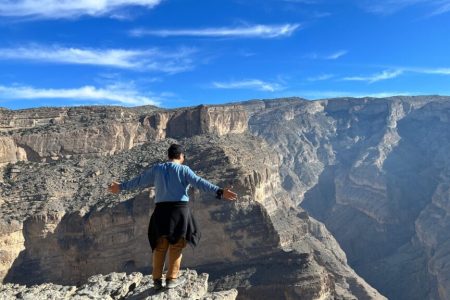 Escursione Privata al Grande Canyon di Jabal Shams e Misfat al Abriyyin